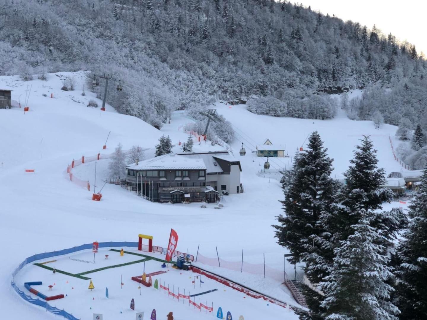 Le Skidoux 2*, Au Pied Des Pistes, Vue Montagne Gourette Kültér fotó